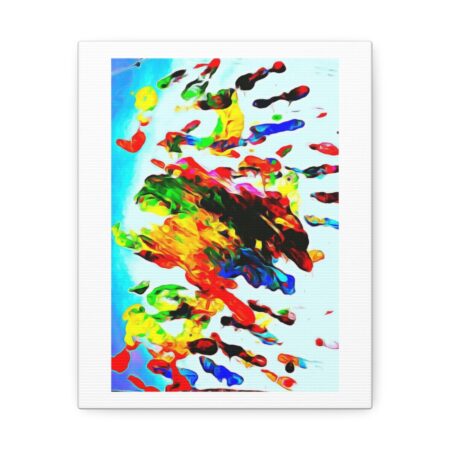 Practi-love - Satin Canvas, Stretched