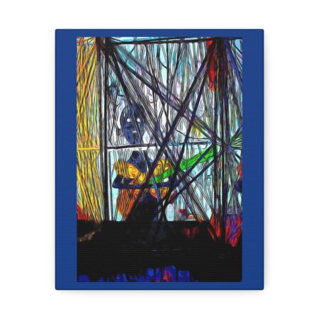 Pain Gain - Satin Canvas, Stretched