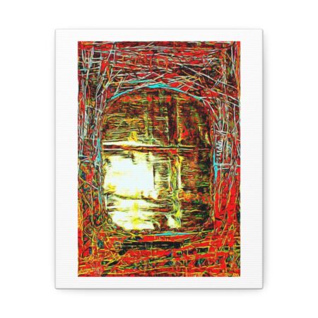 Self, Love Surroundings - Satin Canvas, Stretched